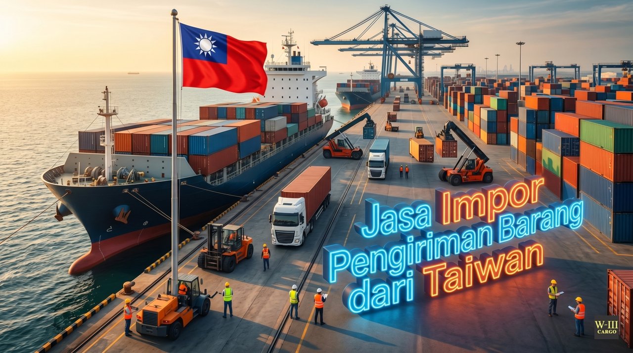 Jasa Impor Pengiriman Barang dari Taiwan