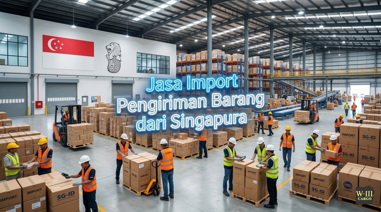 Jasa Import Pengiriman Barang dari Singapura