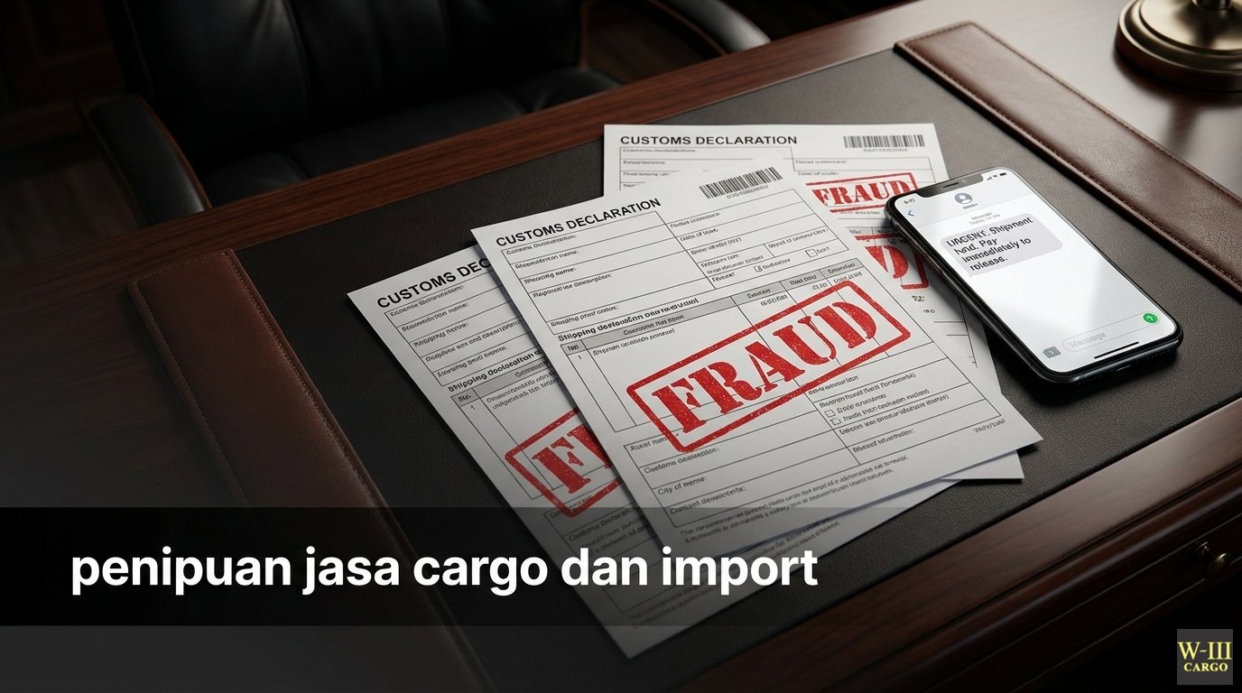 Penipuan Jasa Cargo dan Import