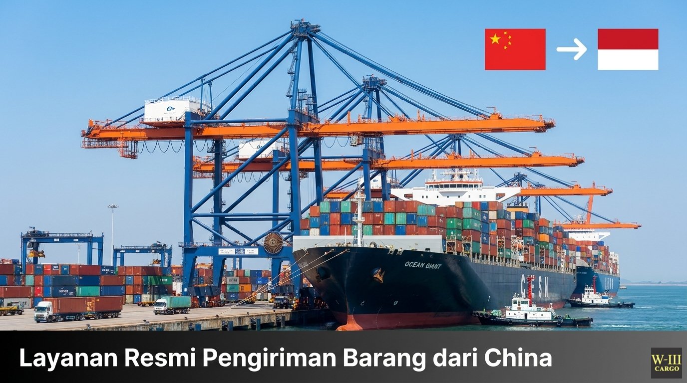 layanan resmi pengiriman barang dari china