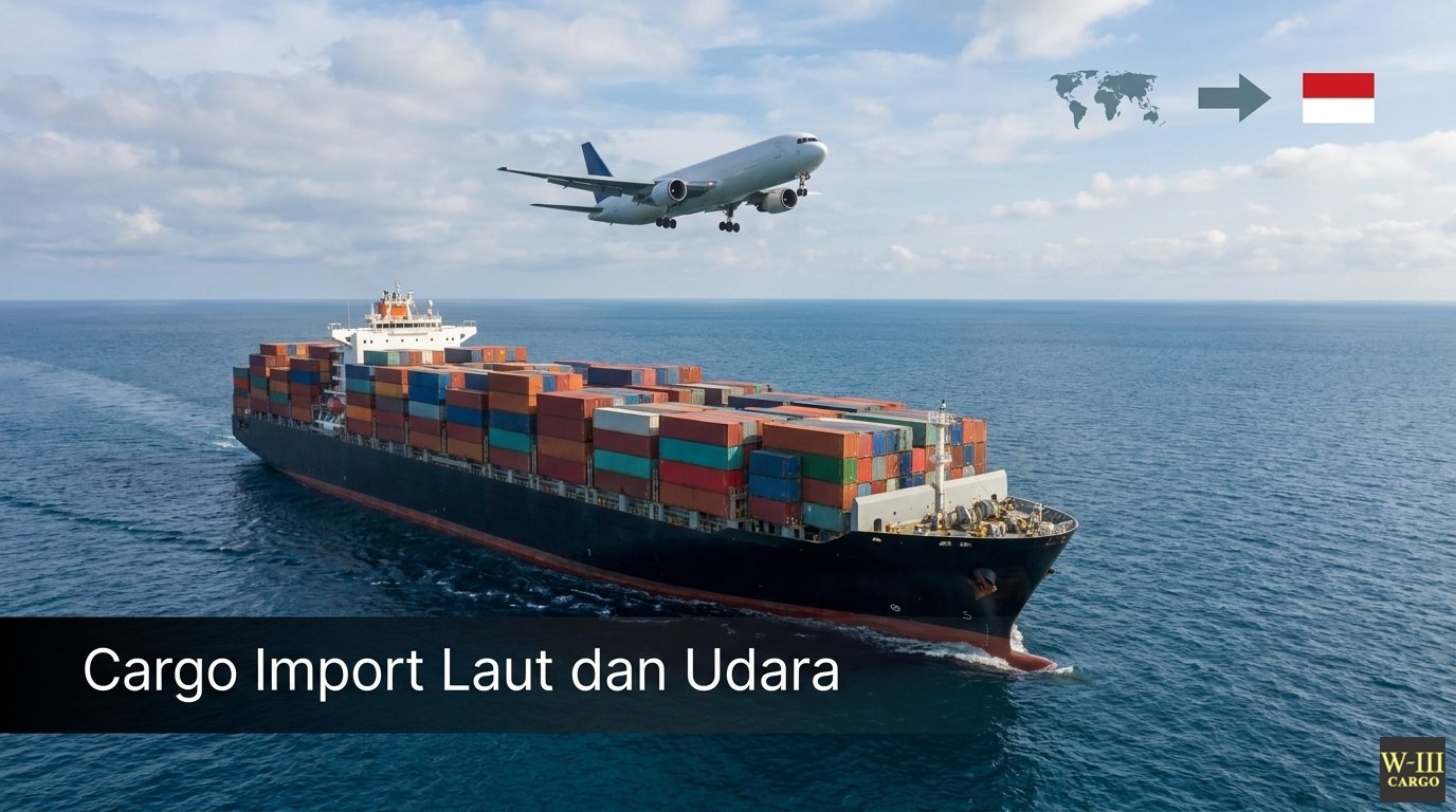 cargo import laut dan udara
