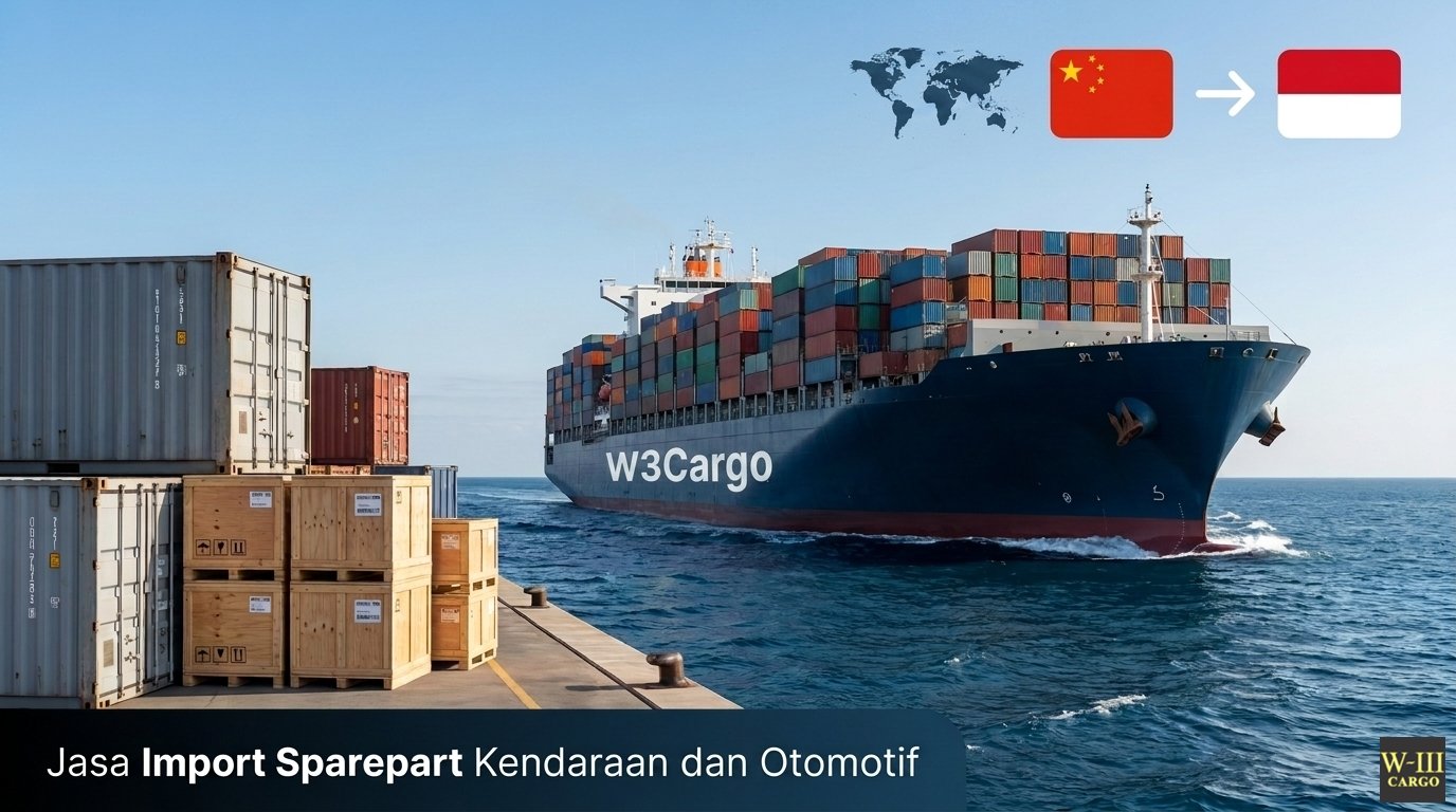 Jasa Import Sparepart Kendaraan dan Otomotif