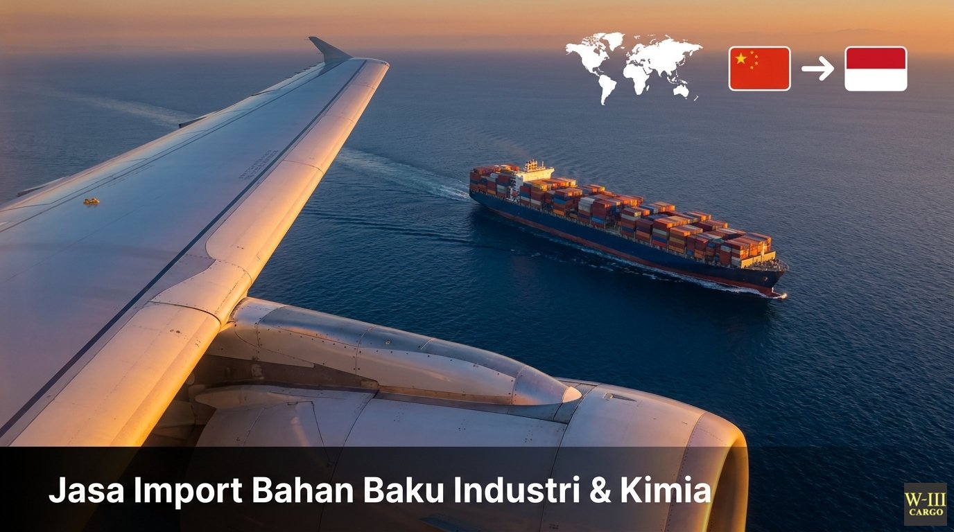 jasa import bahan baku industri dan bahan kimia