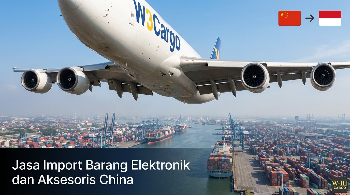 jasa import barang elektronik dan aksesoris china