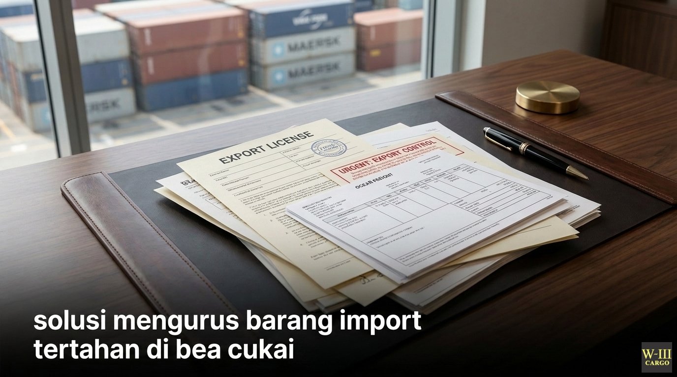 solusi mengurus barang import tertahan di bea cukai