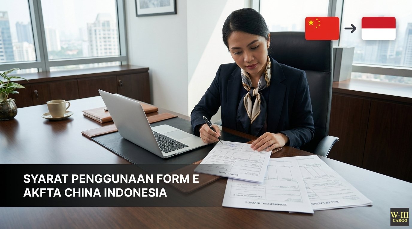 Syarat penggunaan form e akfta china indonesia