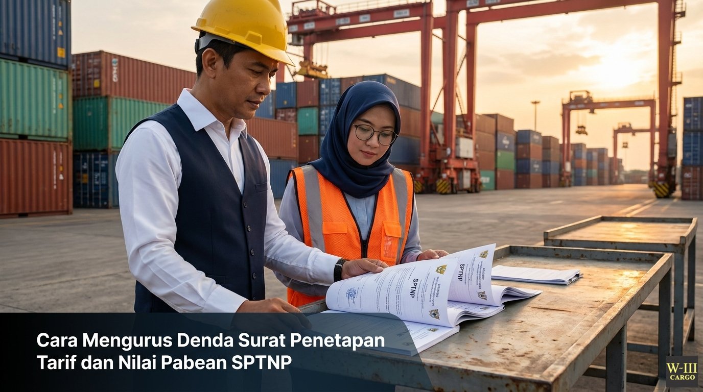 cara mengurus denda surat penetapan tarif dan nilai pabean sptnp