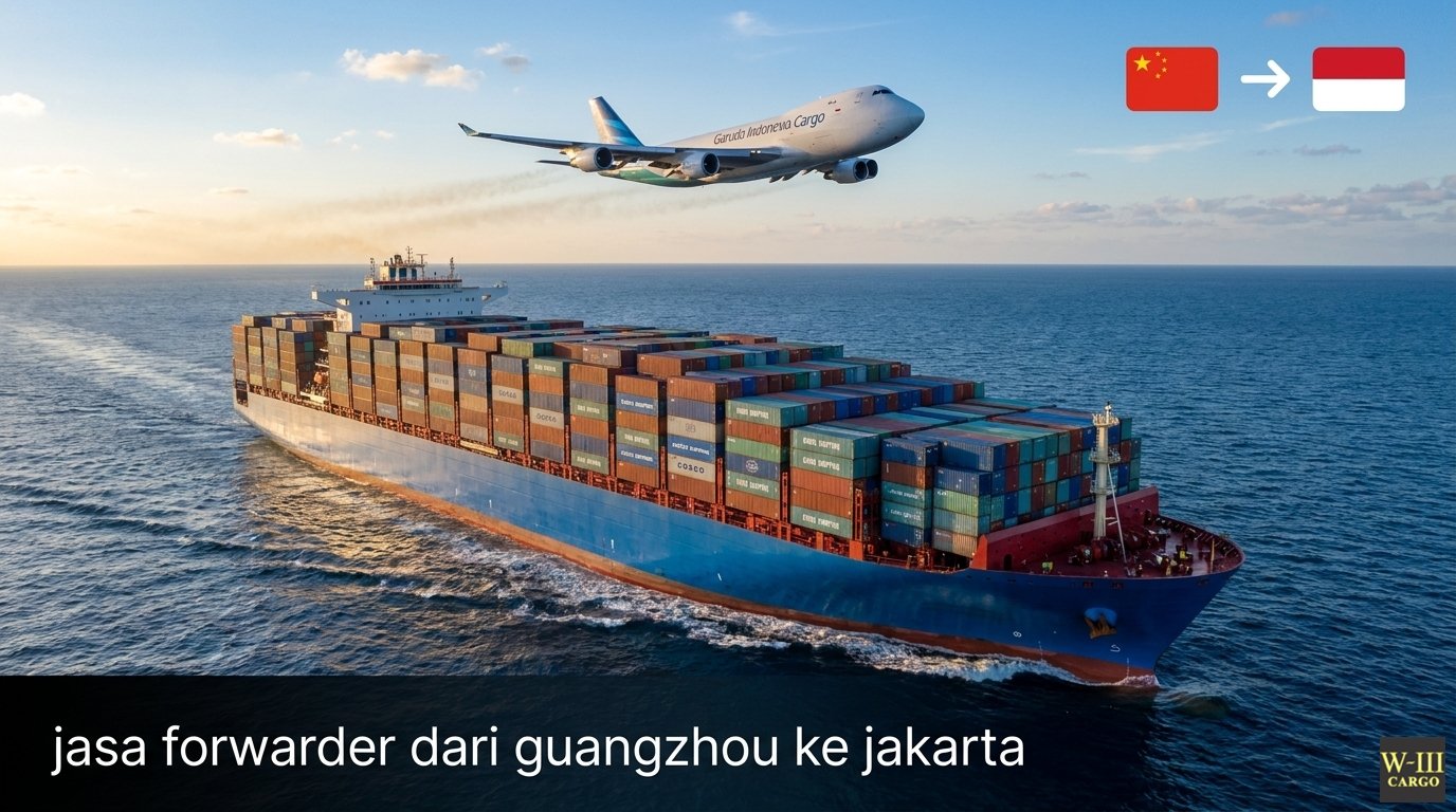 jasa forwarder dari guangzhou ke jakarta